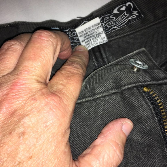 No Excuses Size 15/17 Black Jeans Sexy Jeanswear Tough - Picture 4 of 10